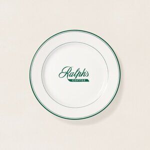 Ralph Lauren RALPHS COFFEE DESSERT PLATE New in box from New York NYC only
